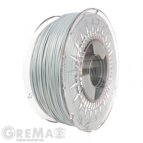ABS Devil Design ABS+ filament 1.75 mm, 1 kg (2.0 lbs) - aluminum